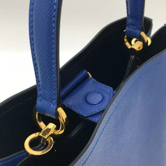 PRADA Panniers 2WAY Bag Shoulder Bag Handheld Tote Bag - Picture 6 of 16